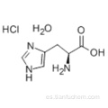 Hidrocloruro de L-histidina monohidrato CAS 5934-29-2